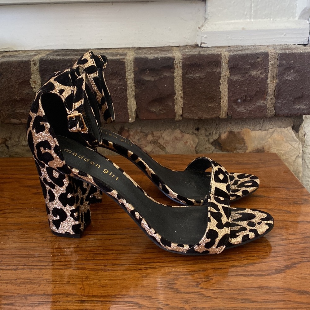 Madden Girl Leopard Heels